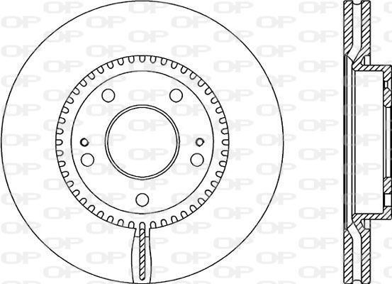 OPEN PARTS Jarrulevy BDA2069.20